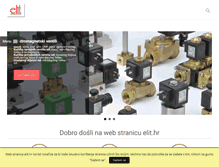 Tablet Screenshot of elit.hr